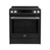 Forno Donatello Espresso 30-Inch Slide-In Black Induction Range