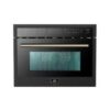 Forno Oliena Espresso Black 24-Inch Built-In Microwave and Convection Oven Combo