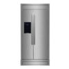 Forno Salerno 40-Inch Built-In Stainless Steel Refrigerator 20 cu.ft