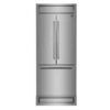 Forno Gallipoli 30-Inch French Door Refrigerator 17.5 cu.ft Capacity