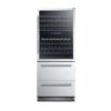 Forno Capraia 30-Inch Triple Temperature Zone Wine Cooler