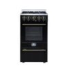 Lamazze 20 Inch Gas Range in Black, 4 Sealed Burners, 21,200 BTU, 2.05 cu. ft. Oven