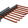 Soft close pants rack-2 top mounted concealed slide
