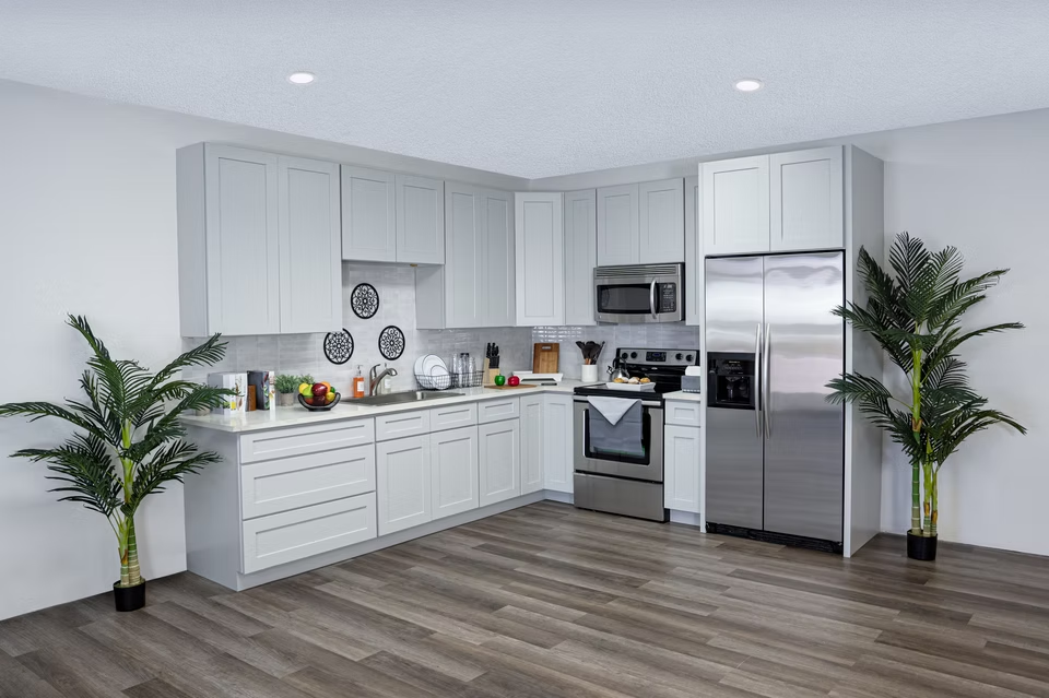 Dove Grey kitchen