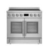 Forno Torino French Door 36 Inch Induction Range with Air Fryer, Air Sous Vide & True Convection