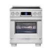 Maximus 30 Inch Induction Range with Air Fryer, Air Sous Vide, True Convection, and Digital Display