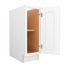 Key Largo White Base Full Height Door Cabinet 12"
