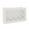 Wall Wine Rack Cabinet 30"W x 18"H x 15"D