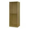 Oak Closet 15"W x 84"H x 24"D