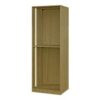 Oak Closet w/ LED 36"W x 84"H x 24"D