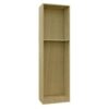 Oak Closet 15"W x 84"H x 15-5/8"D