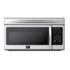 Forno Scalo 30-Inch Over the Range Microwave, Stainless Steel – 1.6 cu.ft, 300 CFM Vent, Touch Control, LED Light