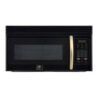 Forno Scalo 30-Inch Over the Range Microwave, Black – 1.6 cu.ft, 300 CFM Vent, Touch Control, LED Light