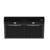 Forno Bari Espresso 30-Inch Under Cabinet Range Hood Black