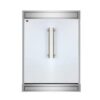 Maderno 56 Inch Convertible Refrigerator in White, 27.2 cu.ft., 60 Inch Wide with Decorative Grill