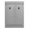 Fortezza 60 Inch Convertible Refrigerator/Freezer with Trim Kit, Total No Frost, Automatic Ice Maker