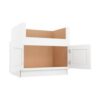 Shaker White Elite Farm Sink Base Cabinet 36"W