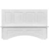Shaker White Elite Square Hood 48"