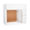 Vanity Sink Base Drawer Right Cabinet 36"