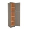 SHMO - Mocha Shaker Vanity Linen Cabinet