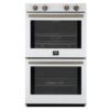 Forno Vomero 30 Inch Double Wall Oven Electric Convection Oven in White