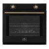 Forno Vomero Single Wall Oven Black , 5 cu.ft. Convection Oven 3550 Watts