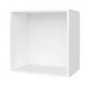 White Closet 24"W x 21"H x 15-5/8"D