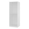 White Closet 24"W x 84"H x 24"D