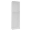 White Closet w/ LED 21"W x 84"H x 15-5/8"D