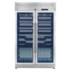 Forno Abruzzo 48" Dual Zone Wine Cellar, 24 cu. ft, Green Holders & Black Shelves