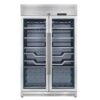 Forno Abruzzo 48" Dual Zone Wine Cellar, 24 cu. ft, Clear Holders & Stainless Trim Shelves