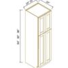Classic White WALL PANTRY