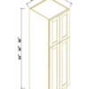 Escada Dove WALL PANTRY