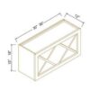 Escada Dove WALL X WINE RACK