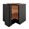 YGR - York Driftwood Grey EZ Reach Base Corner Cabinet