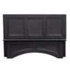 York Driftwood Grey Square Hood 36"
