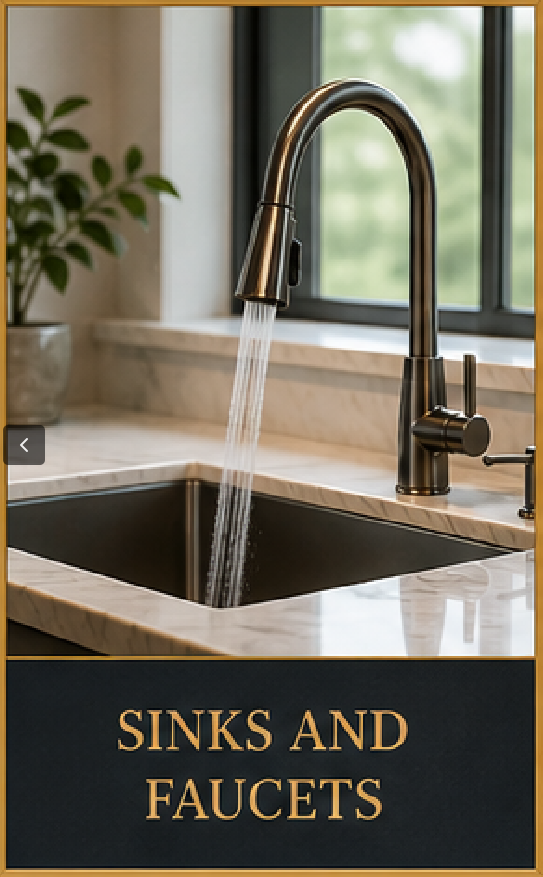 Sinks and Faucets