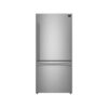 Forno Milano Espresso 31-Inch Bottom Freezer Refrigerator