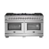 Forno Capriasca 60-Inch Freestanding Dual Fuel Range