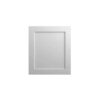 Colorado White Shaker Vanity Base Decorative Door panel 21"