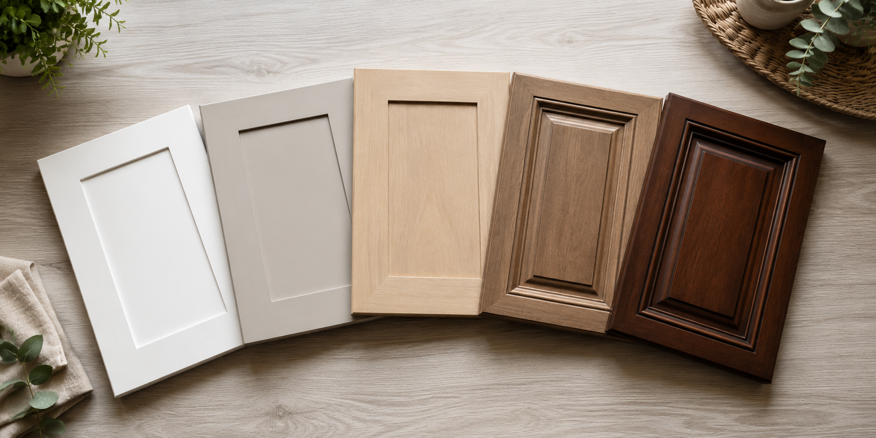 Cabinet door style samples