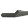 Grey Shaker Elite Angle Crown Molding 96"W