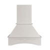 Shaker Off White Shaker Off-white Angled Hood 30" with Fan and Liner