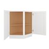 Charleston Linen Angle Base Cabinet 24"