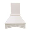 Charleston Linen Linen Angled Hood 30" with Fan and Liner
