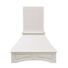 Charleston Linen Linen Angled Hood 36" with Fan and Liner