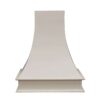 Charleston Linen Linen Arched Hood 36" with Fan and Liner