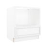 Charleston Linen Microwave Base Cabinet 30"