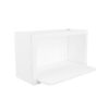 Charleston Linen Wall Microwave Shelf Cabinet 30" x 18"
