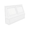 Charleston Linen Range Hood Front 36" with Fan and Liner